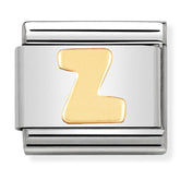 Nomination Composable Classic Link 030101/26 Letter Z in 18K Gold